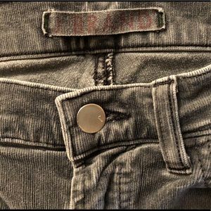 J brand cigarette leg corduroy pant